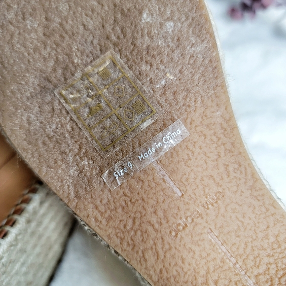 🕊️ Dolce Vita Jute Platform Espadrilles size 9 - Picture 7 of 7